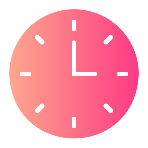 Clock Generic Flat Gradient icon