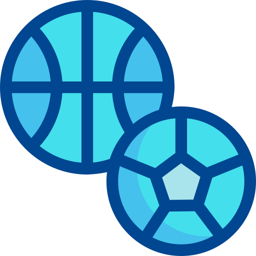 스포츠와 경쟁 Generic Blue icon