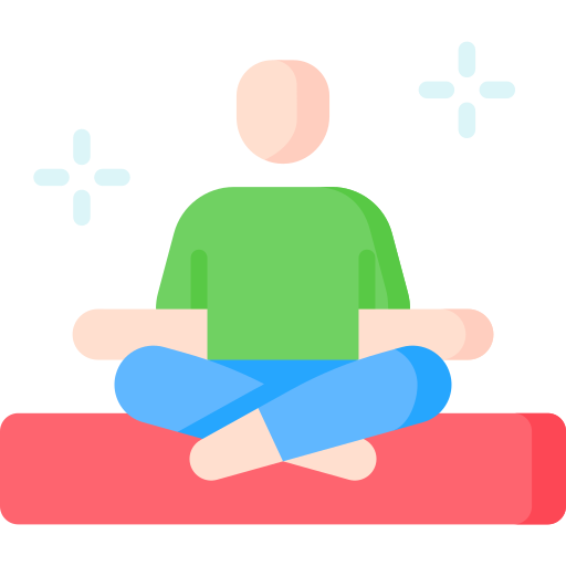 meditatie Special Flat icoon