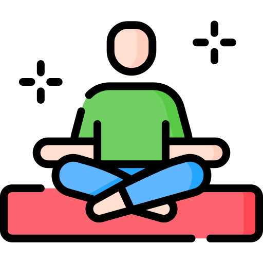 meditazione Special Lineal color icona