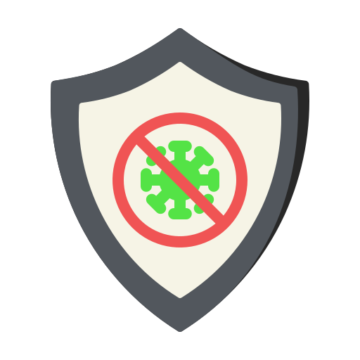 antivirus Generic Flat icoon
