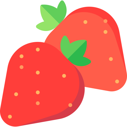 Strawberries Special Flat icon
