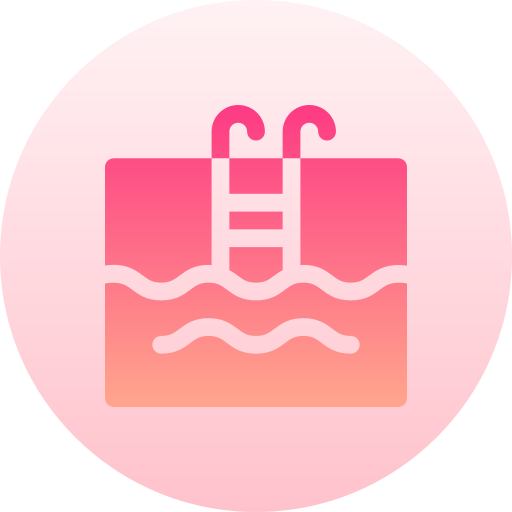 schwimmbad Basic Gradient Circular icon