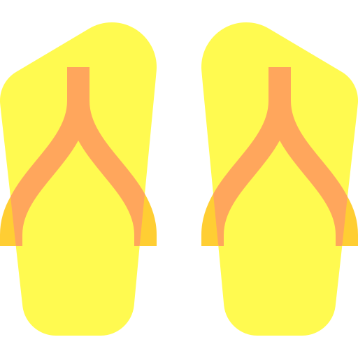 flip flops Basic Sheer Flat icon