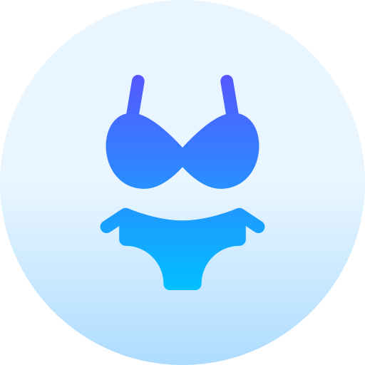 bikini Basic Gradient Circular icon
