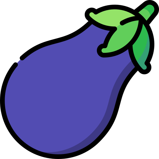 Eggplant Special Lineal color icon