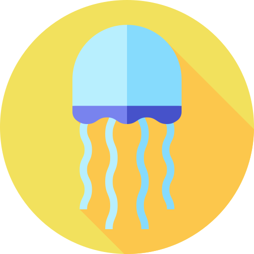 medusa Flat Circular Flat icona