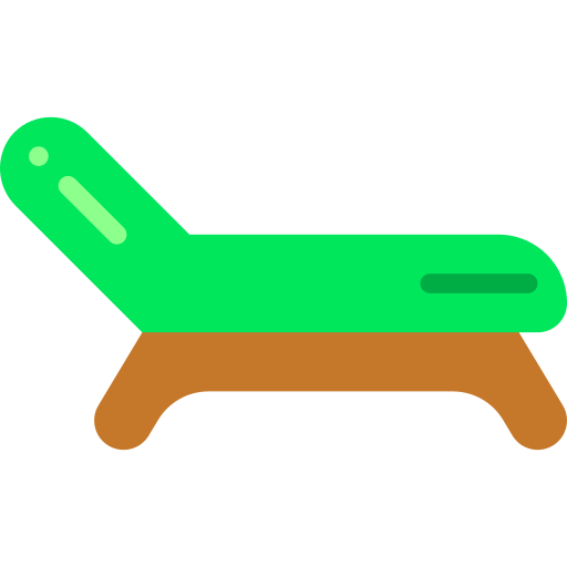 Deck chair Generic Flat icon