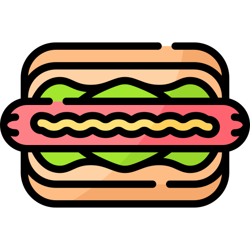 hotdog Special Lineal color icon