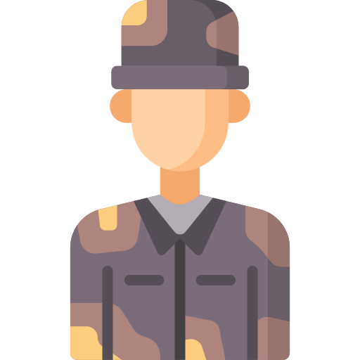 Soldier Special Flat icon