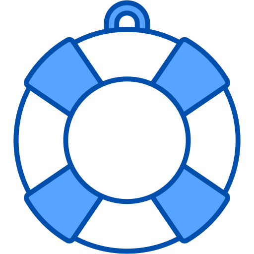reddingsboei Generic Blue icoon