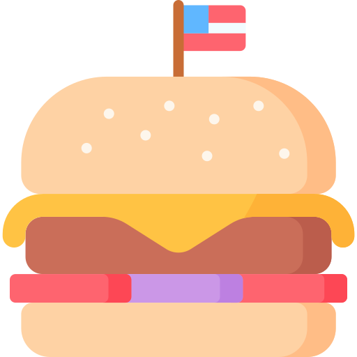 hamburguesa Special Flat icono