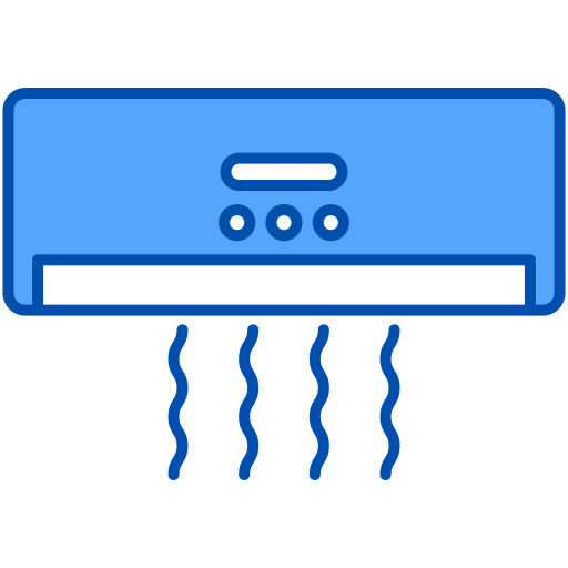 climatiseur Generic Blue Icône