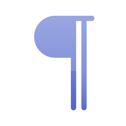 Paragrap Generic Flat Gradient icon