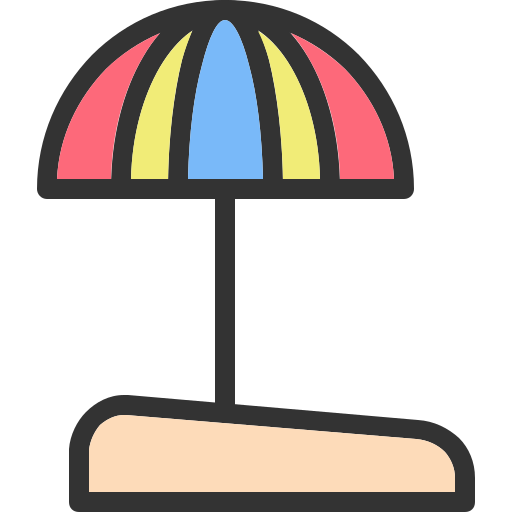 해변 Generic Outline Color icon