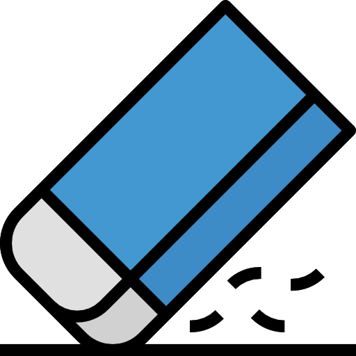 Eraser Aphiradee (monkik) Lineal Color icon