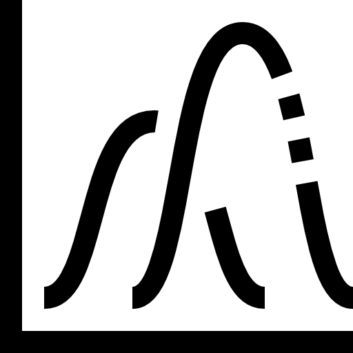gráfico de linea Pixelmeetup Lineal icono