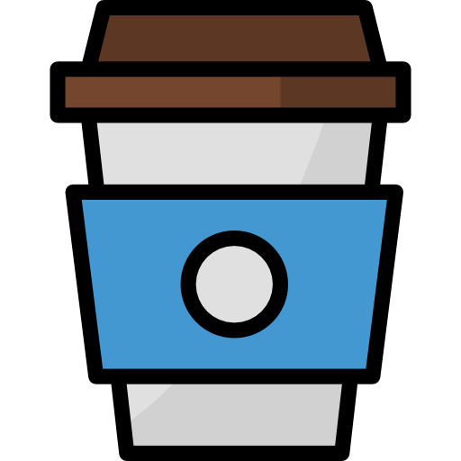 Coffee Aphiradee (monkik) Lineal Color icon