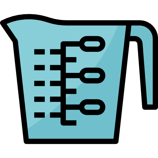 Measuring cup Aphiradee (monkik) Lineal Color icon