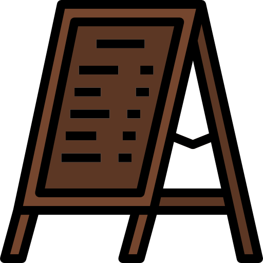 メニュー Aphiradee (monkik) Lineal Color icon
