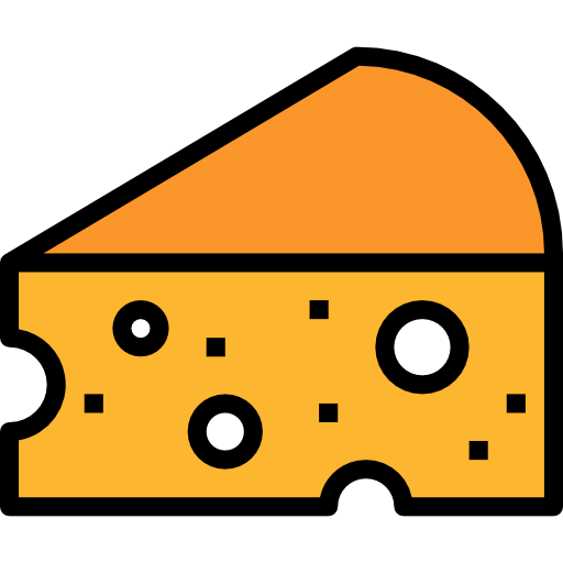 치즈 Aphiradee (monkik) Lineal Color icon