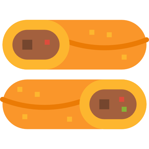 burrito Aphiradee (monkik) Flat ikona