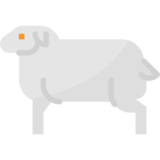 Sheep Aphiradee (monkik) Flat icon