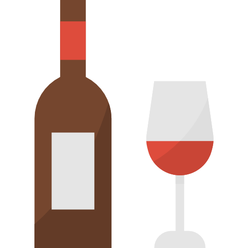 Wine Aphiradee (monkik) Flat icon