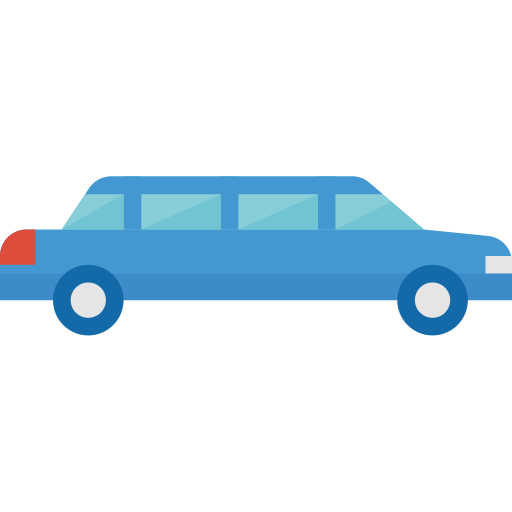 limousine Aphiradee (monkik) Flat icon