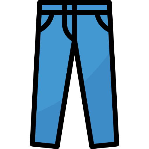jeans Aphiradee (monkik) Lineal Color Ícone