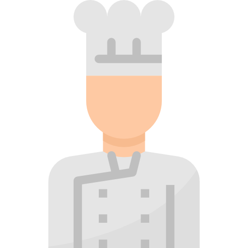 szef kuchni Aphiradee (monkik) Flat ikona