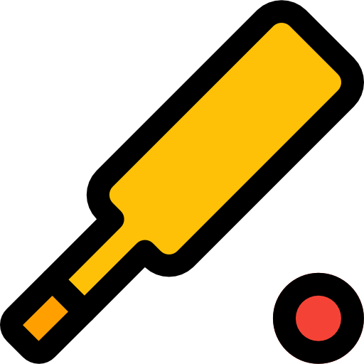 Cricket Pixel Perfect Lineal Color icon