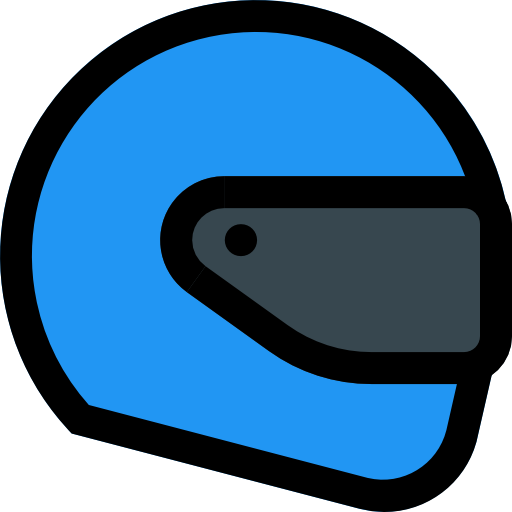 Helmet Pixel Perfect Lineal Color icon