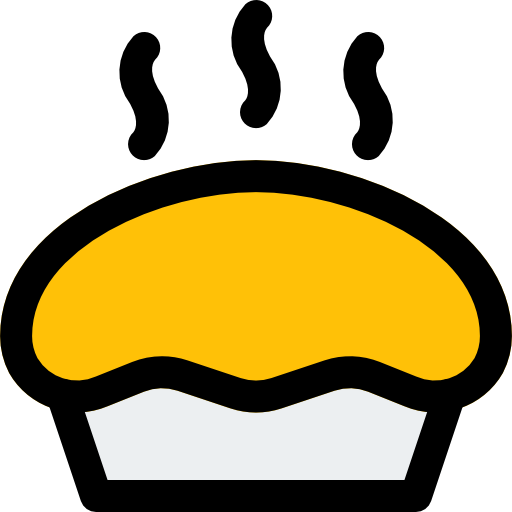 Muffin Pixel Perfect Lineal Color icon