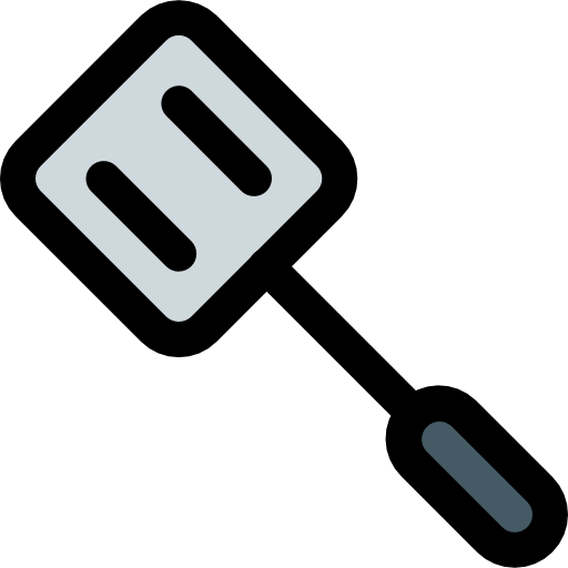 Spatula Pixel Perfect Lineal Color icon