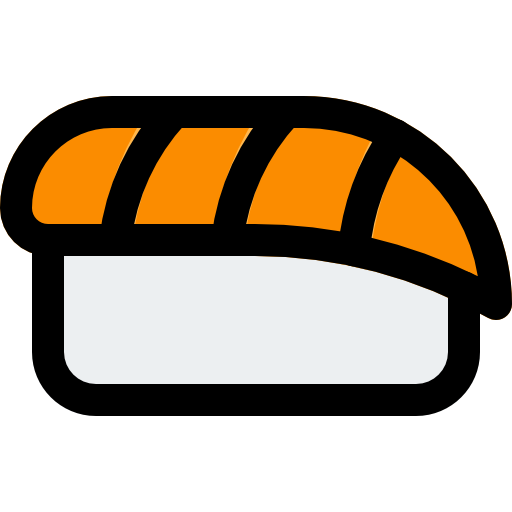 Sushi Pixel Perfect Lineal Color icon