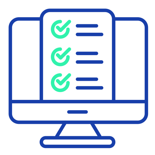 resultados de la prueba Generic Outline Color icono