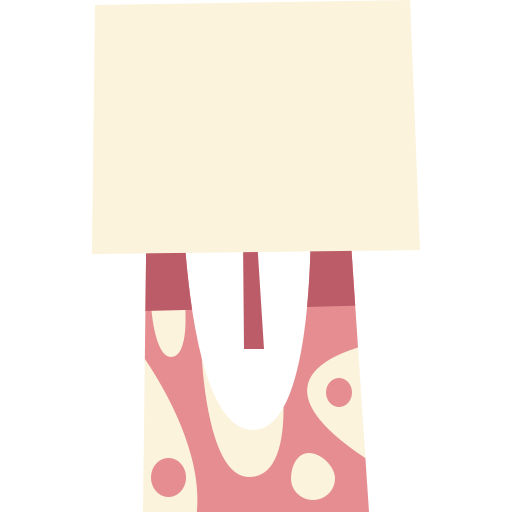lámpara Cartoon Flat icono