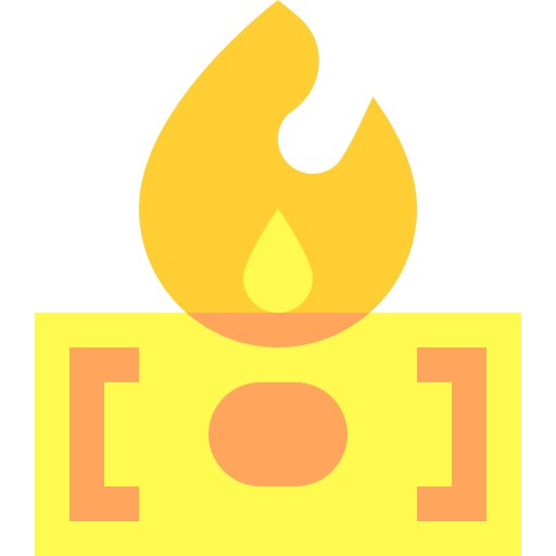 brandend Basic Sheer Flat icoon