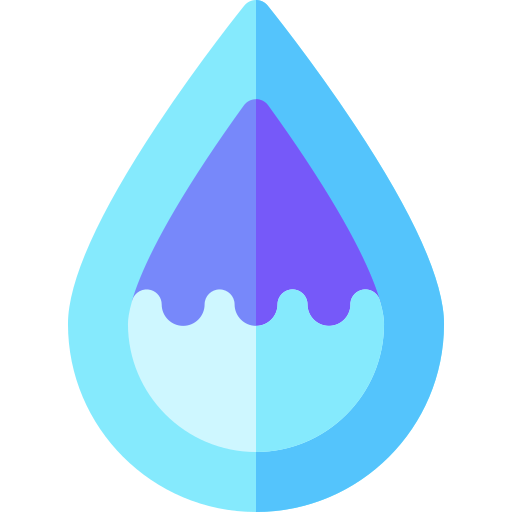 きれいな水 Basic Rounded Flat icon