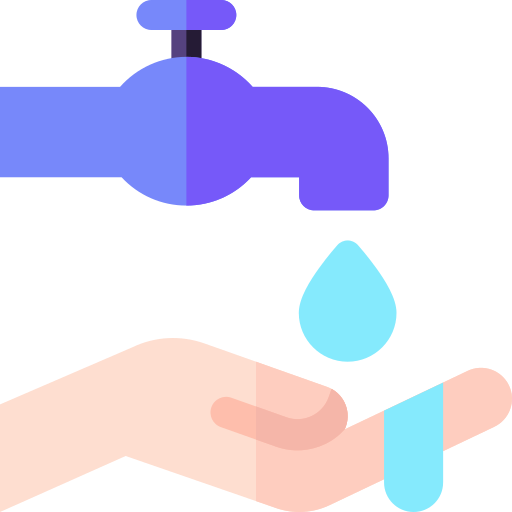 깨끗한 물 Basic Rounded Flat icon