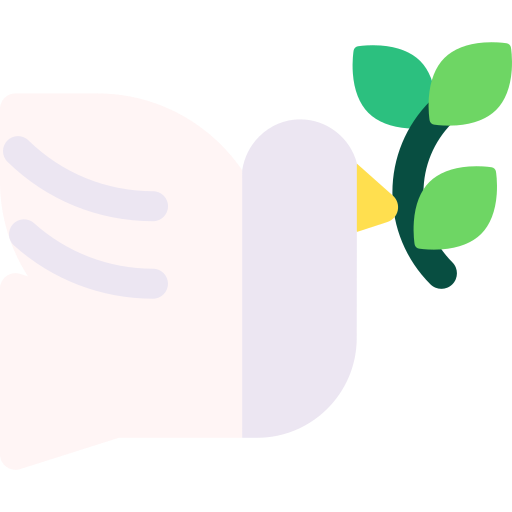 평화 Basic Rounded Flat icon