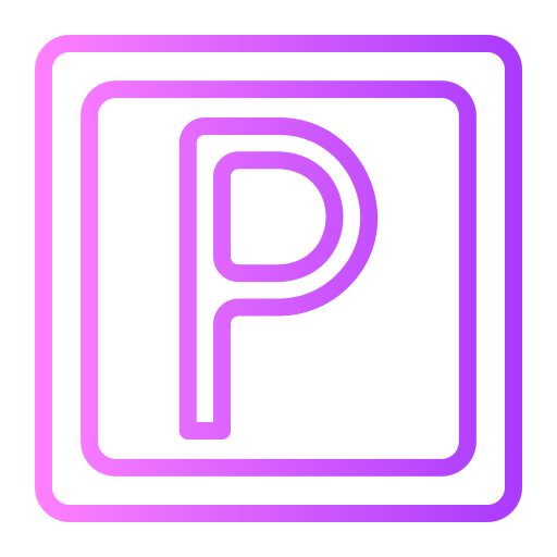 parking Generic Gradient ikona
