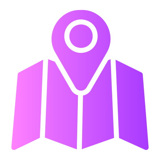 Map location Generic Flat Gradient icon