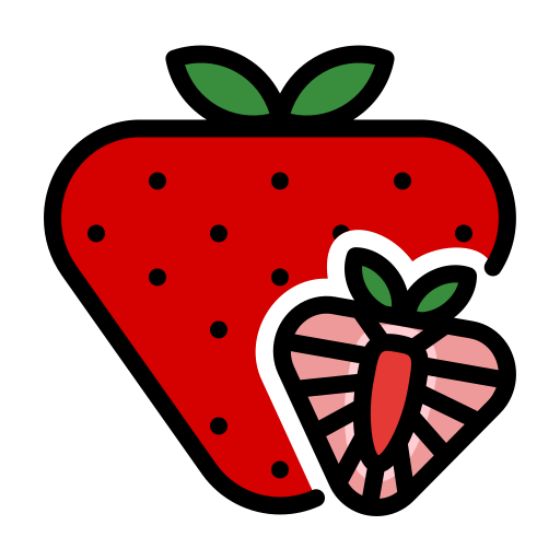 딸기 Generic Outline Color icon
