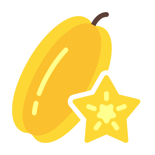 Starfruit Generic Flat icon