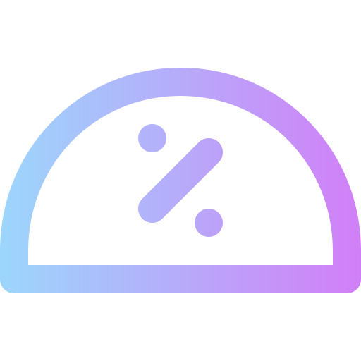 Discount Super Basic Rounded Gradient icon