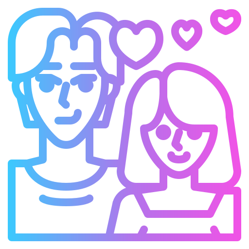 Couple Generic Gradient icon