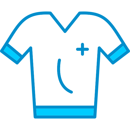 camisa polo Generic Blue icono