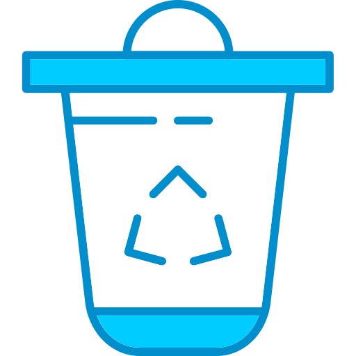 afval Generic Blue icoon